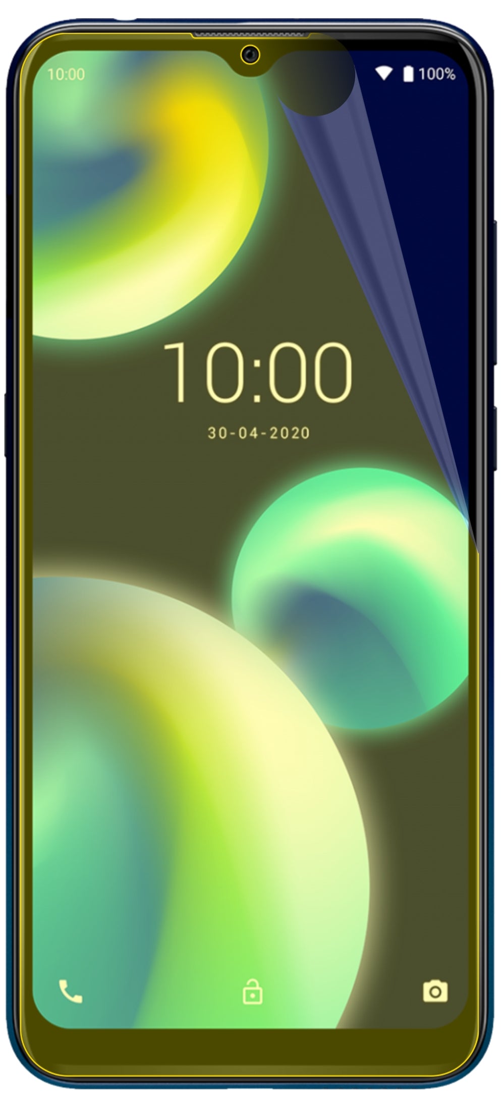 dipos Displayschutz für Wiko View 4 Lite, transparente Oberfläche, geringe Dicke und perfekte Passform