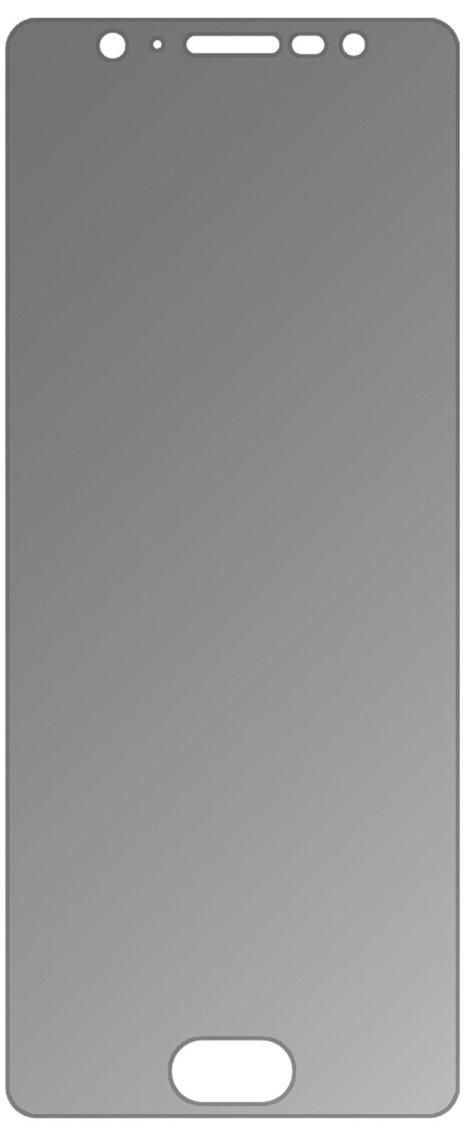dipos Displayschutz für Wiko Wim, mattierte Oberfläche, Blickschutzfilter und perfekter Passform