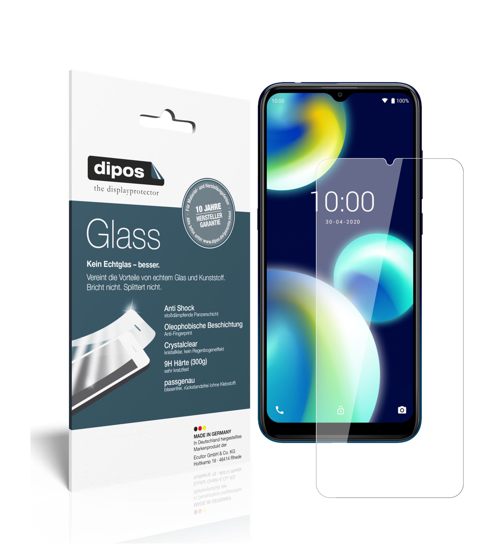 Perfekte Passform und ultimative Qualität: Unser 9H Panzerglas bietet Schutz für Wiko-View 4 Lite