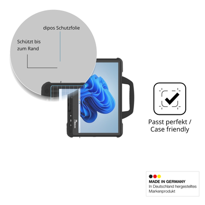 Schutzglasfolie mit optimaler Passform, zur Verwendung mit Hüllen geeignet