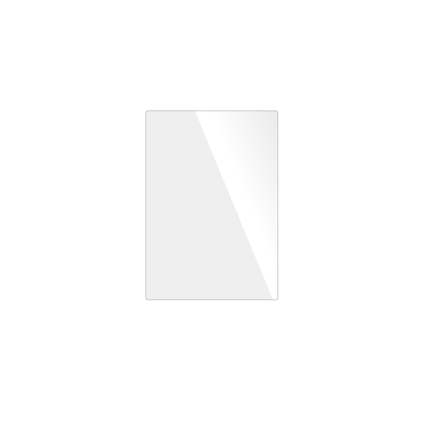 dipos Displayschutz für winmatem700dq8, transparente Oberfläche, geringe Dicke und perfekte Passform