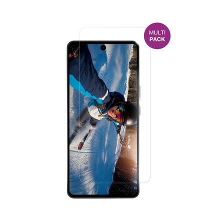 WobbleOne mit aufgebrachter dipos Displayschutzfolie, glasklare Darstellung ohne Einschränkungen