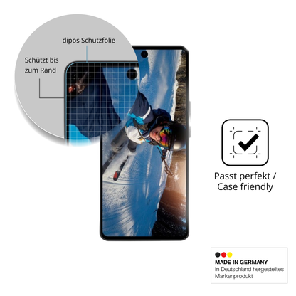 Besonders flexibler Displayschutz mit Anti-Shock-Schicht im Materialmix