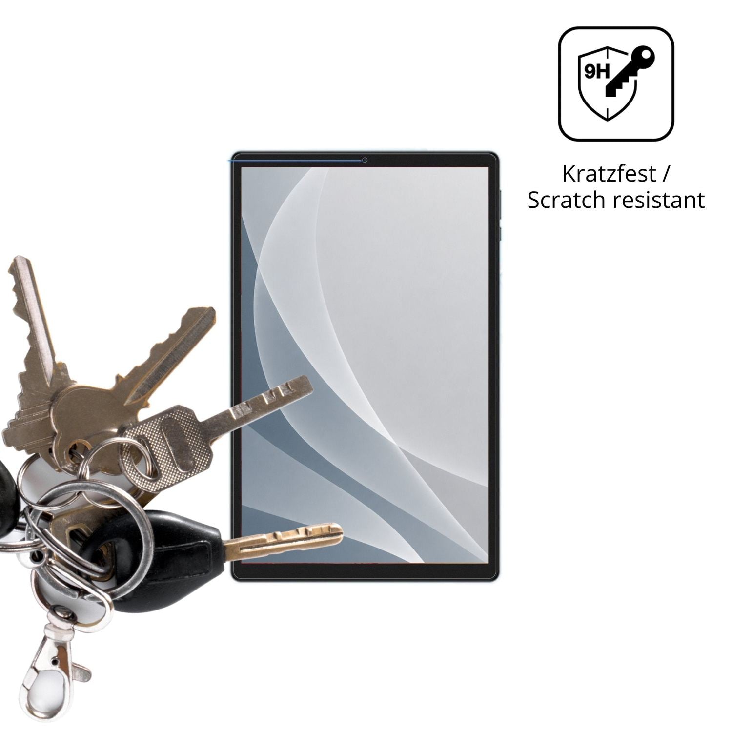 dipos Displayschutz für WOREGOO L30, mattierte Oberfläche, robuste Festigkeit und perfekte Passform