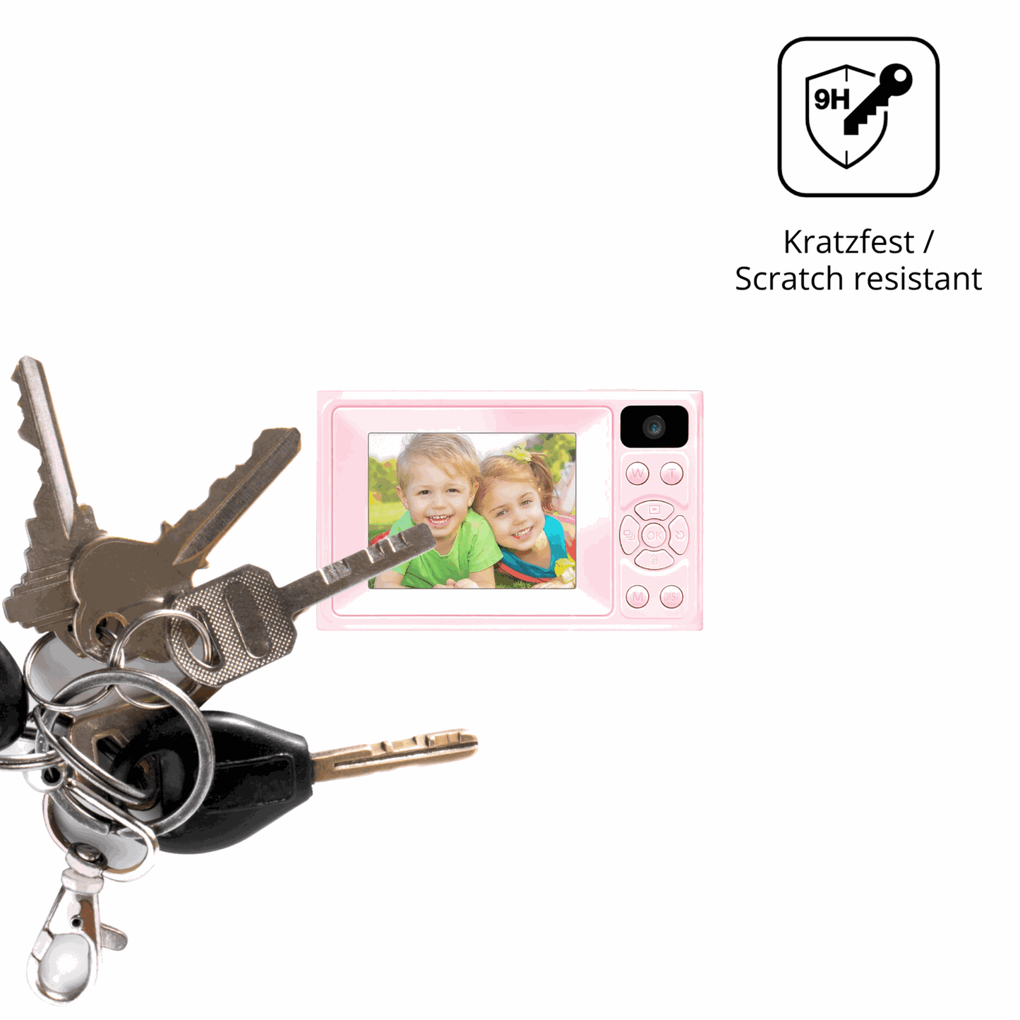 dipos Displayschutz für WOWAWOLA KZ03-P, mattierte Oberfläche, robuste Festigkeit und perfekte Passform