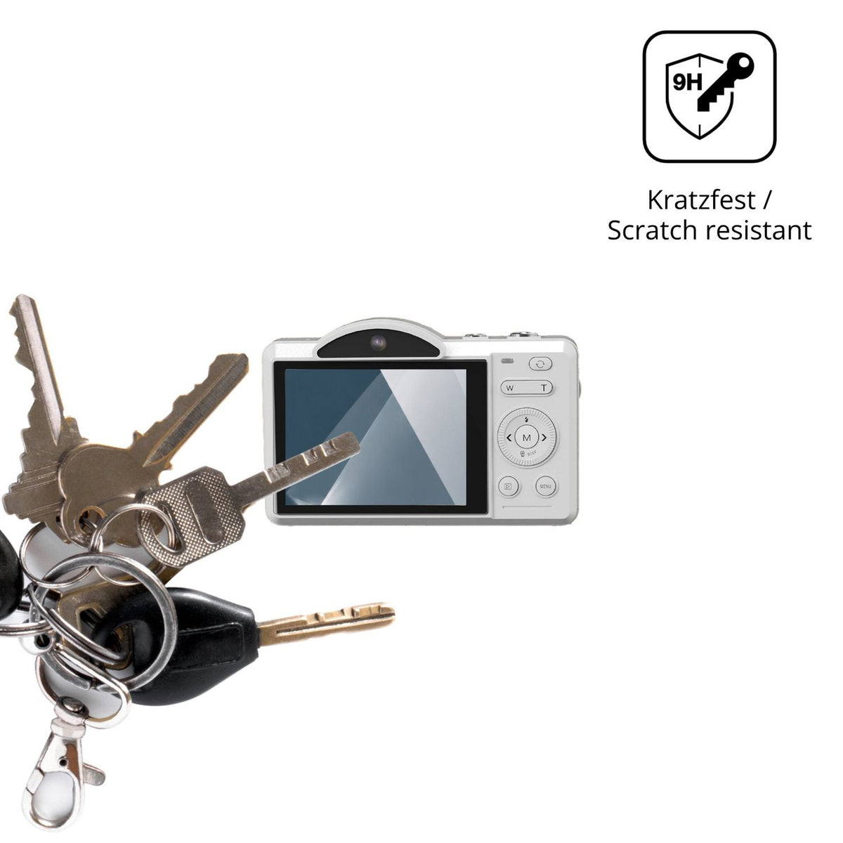 dipos Displayschutz für WOWAWOLA S100, transparente Oberfläche, perfekte Passform auch für die Rundungen