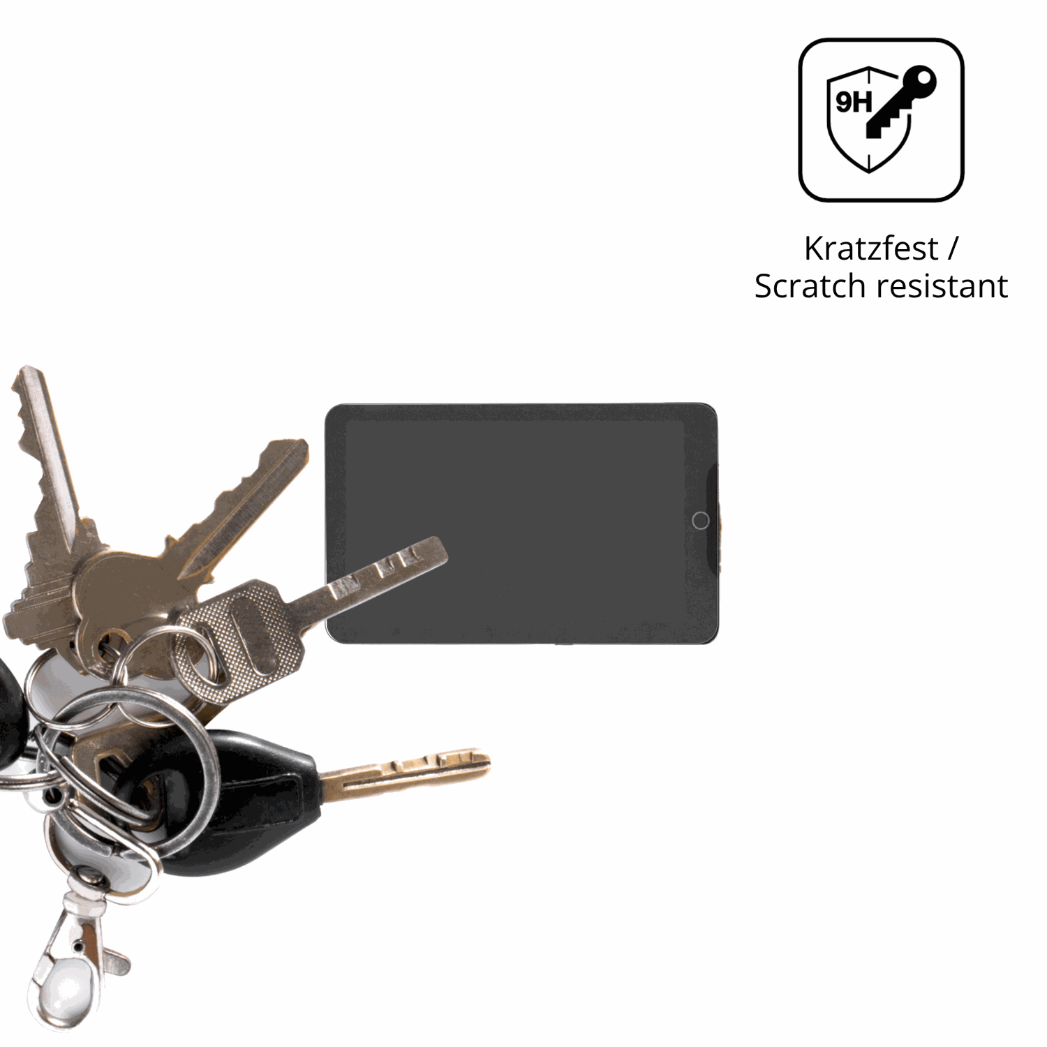 dipos Displayschutz für Xhorse Dolphin II, mattierte Oberfläche, robuste Festigkeit und perfekte Passform