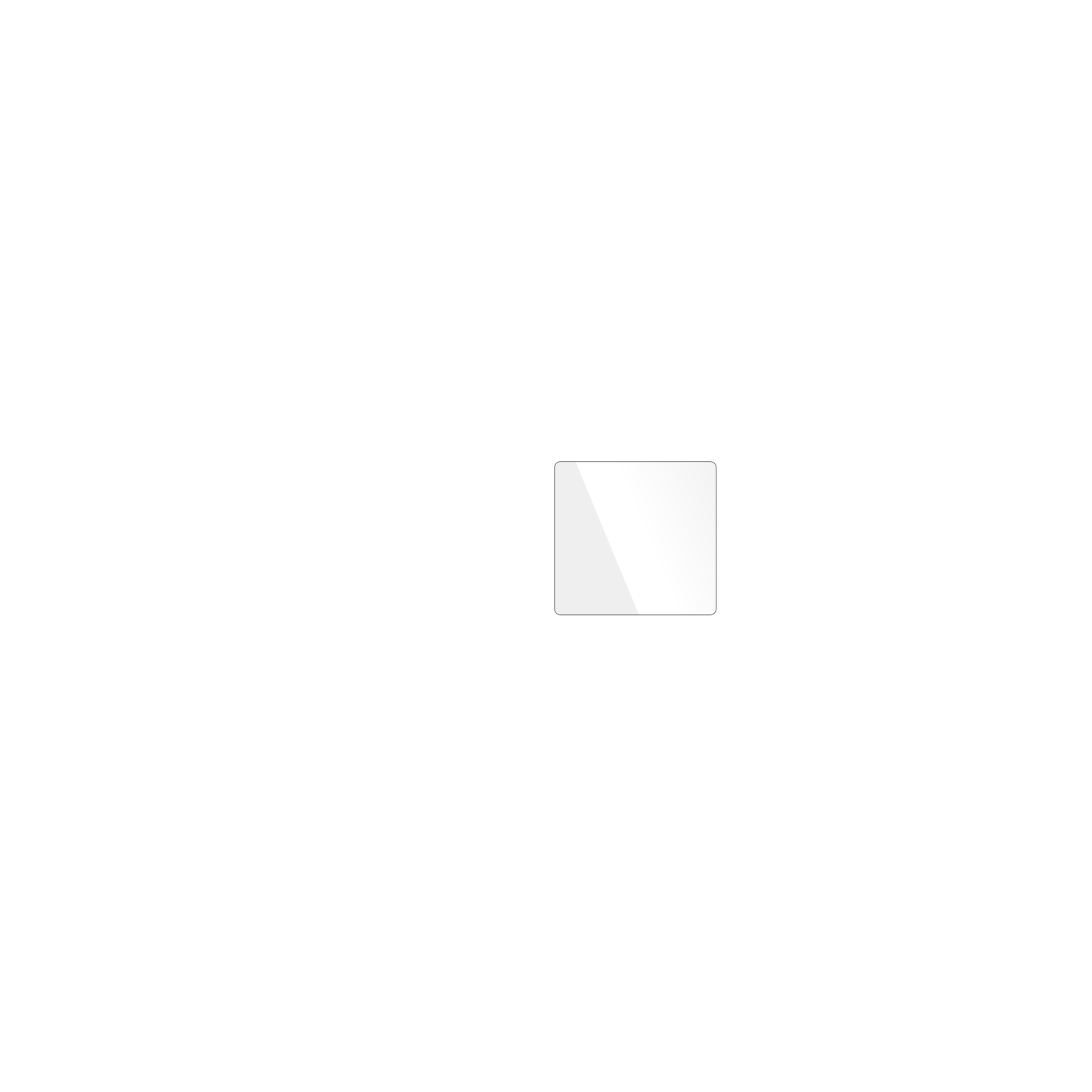 dipos Displayschutz für Xhorse Multi-Prog, transparente Oberfläche, geringe Dicke und perfekte Passform