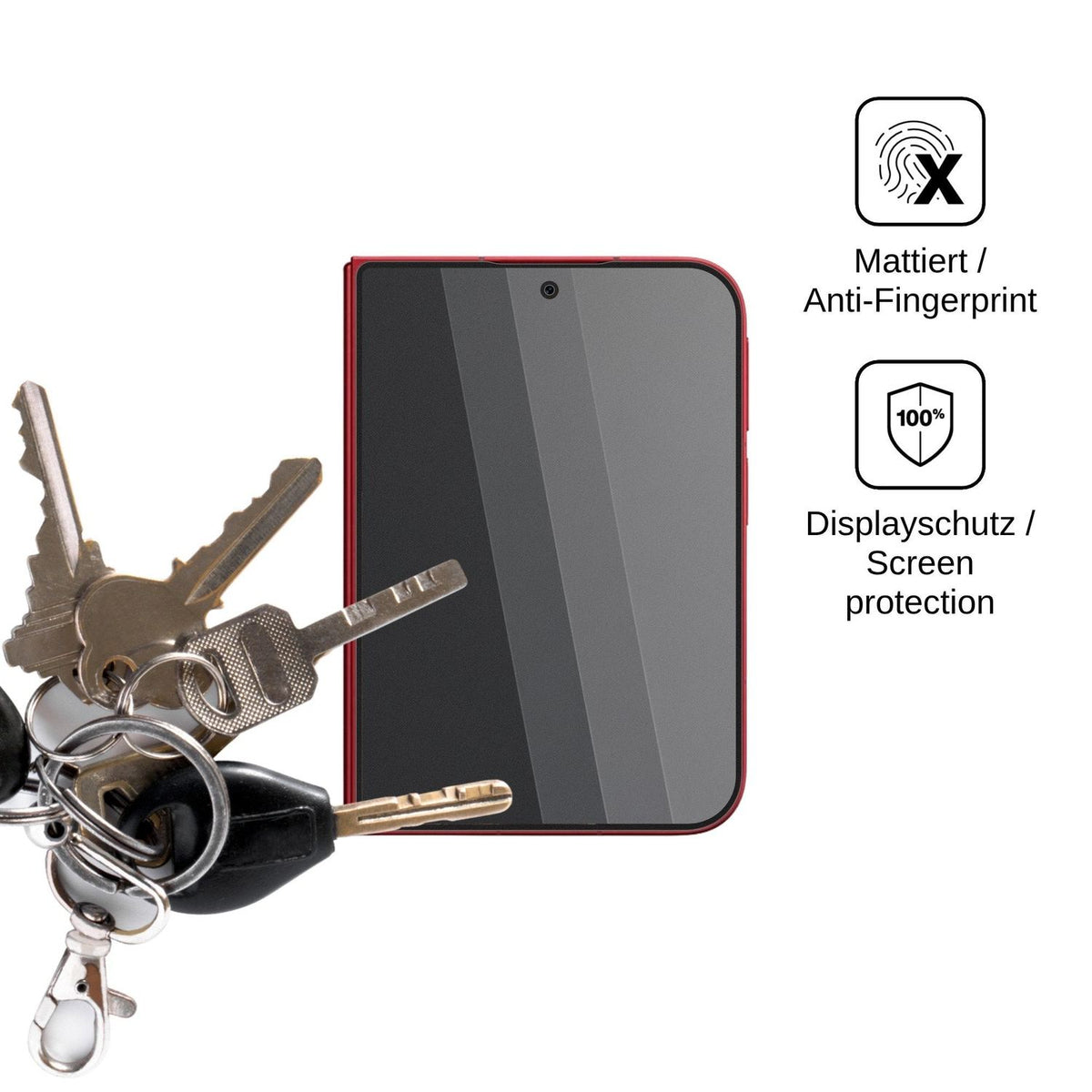 Screen Protector for Xiaomi 18 Fold Outside Privacy Filter 4-Way Protection dipos
