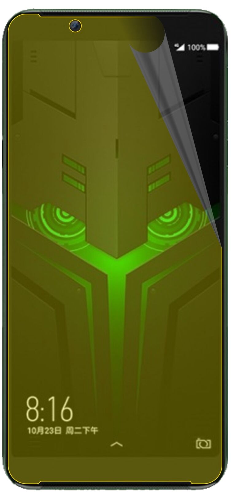 dipos Displayschutz für Xiaomi Black Shark Helo, transparente Oberfläche, geringe Dicke und perfekte Passform
