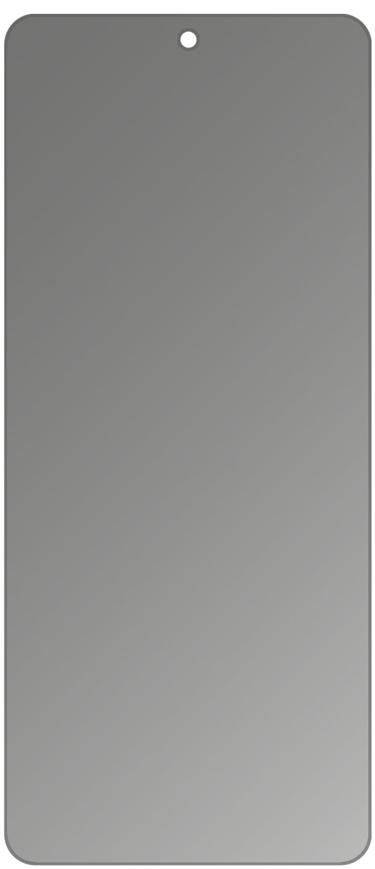 dipos Displayschutz für Xiaomi Mi 10i, mattierte Oberfläche, Blickschutzfilter und perfekter Passform