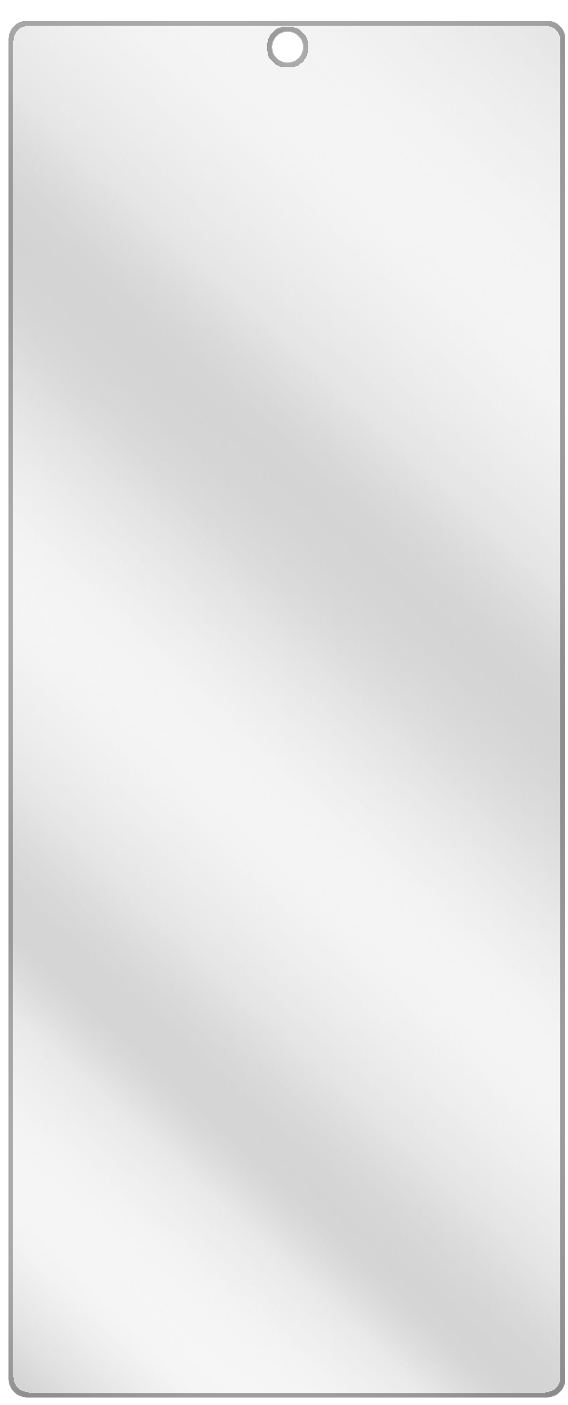 dipos Displayschutz für Xiaomi Mi CC9 Pro, transparente Oberfläche, geringe Dicke und perfekte Passform