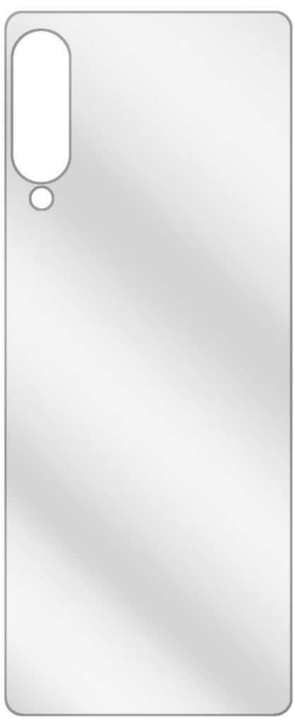 dipos Displayschutz für Xiaomi Mi CC9e Rückseite, transparente Oberfläche, geringe Dicke und perfekte Passform