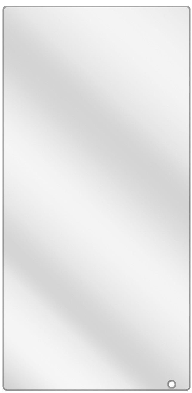 dipos Displayschutz für Xiaomi Mi MIX 2, transparente Oberfläche, geringe Dicke und perfekte Passform