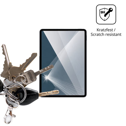 dipos Displayschutz für Xiaomi Pad 8 Pro, transparente Oberfläche, perfekte Passform auch für die Rundungen