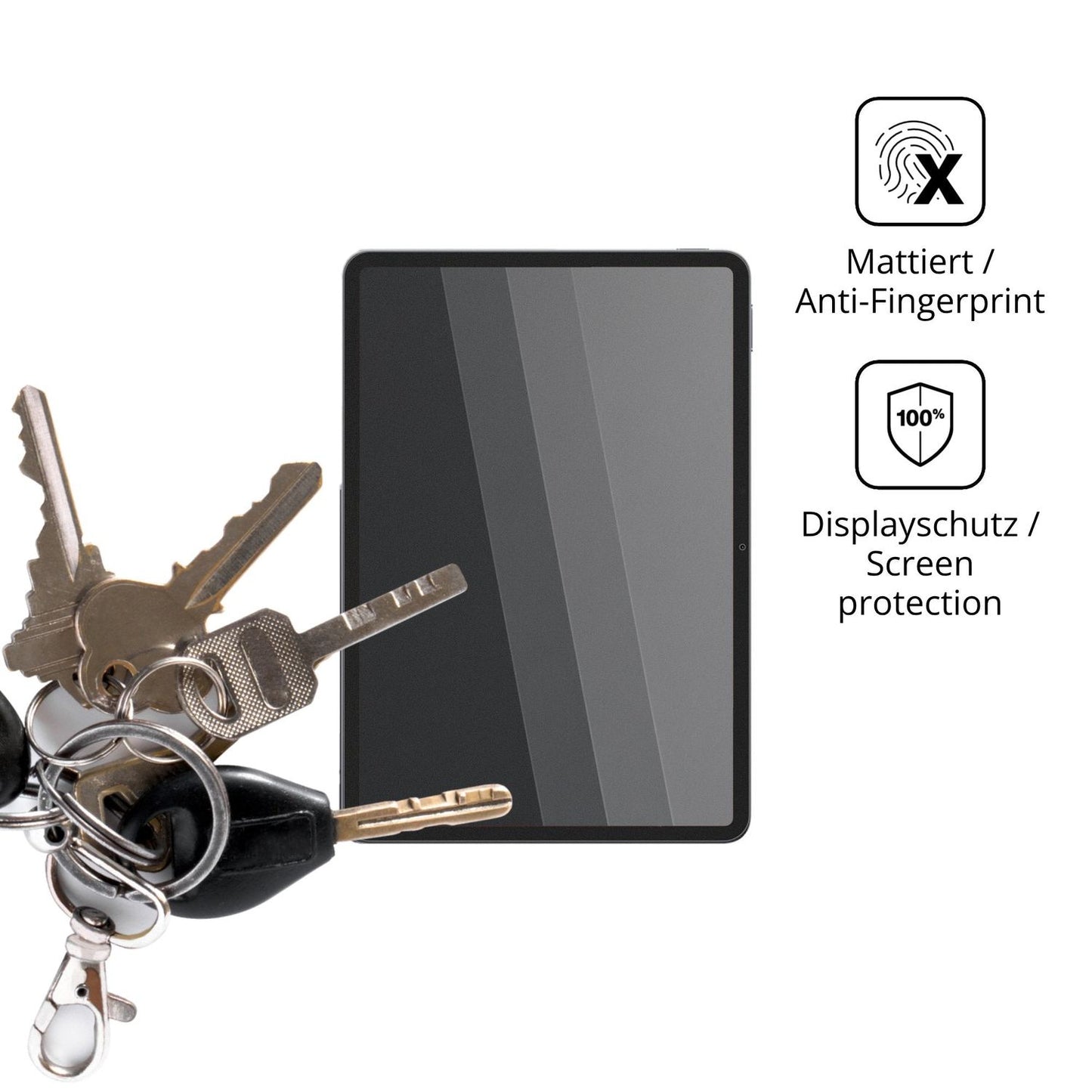 dipos Displayschutz für Xiaomi Pad 8 Pro, mattierte Oberfläche, Blickschutzfilter und perfekter Passform