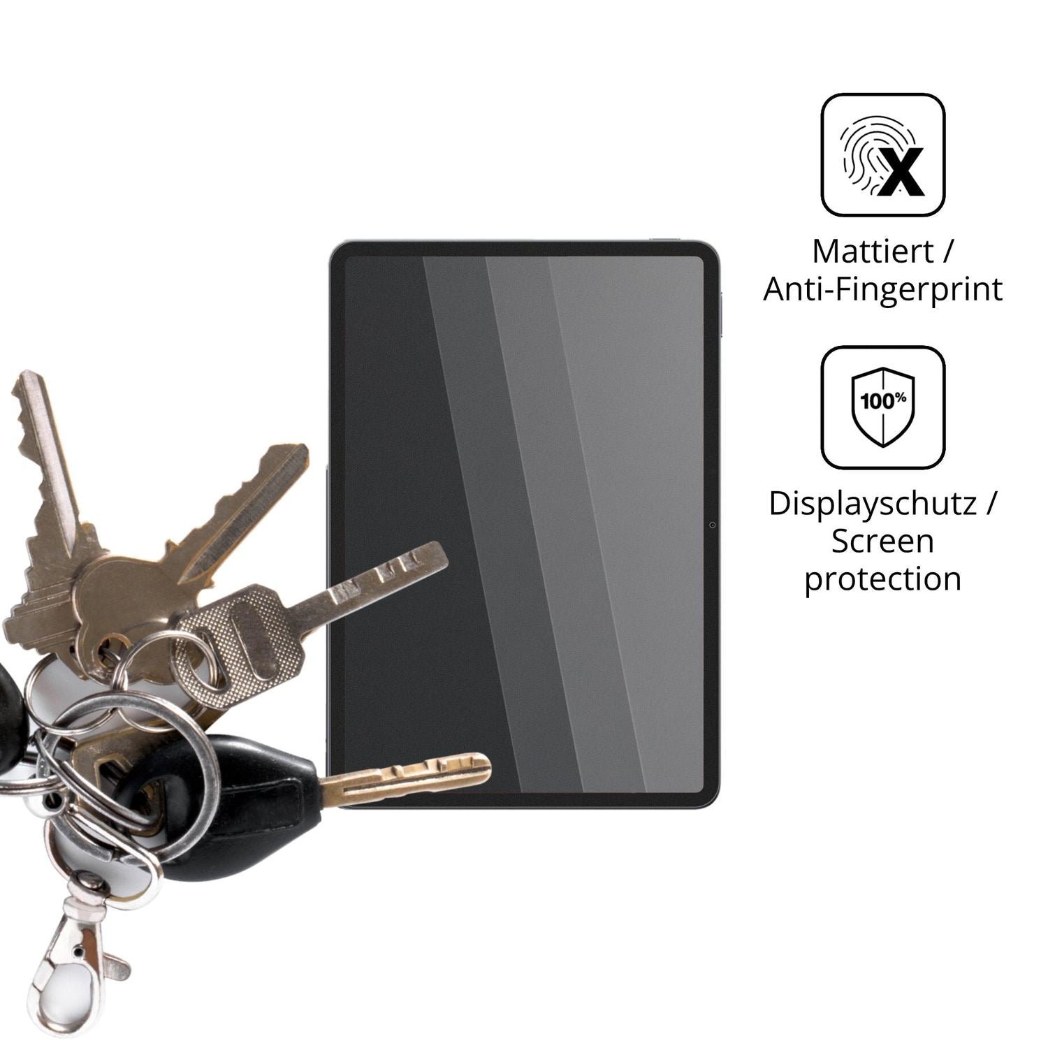 dipos Displayschutz für Xiaomi Pad 8 Pro, mattierte Oberfläche, Blickschutzfilter und perfekter Passform