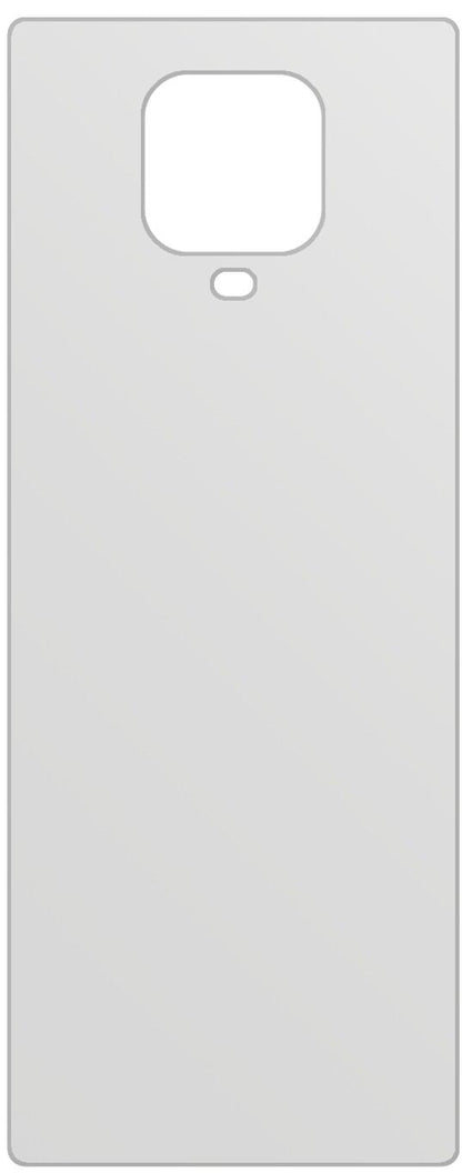 dipos Displayschutz für Xiaomi Poco M2 Pro Rückseite, mattierte Oberfläche, geringe Dicke und perfekte Passform