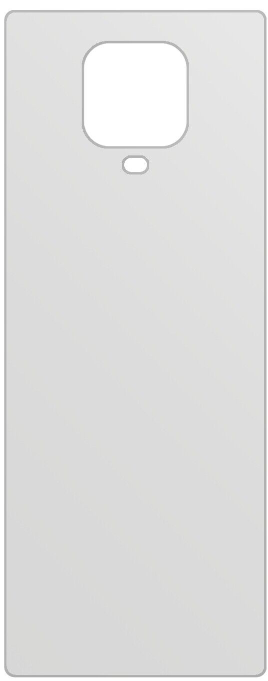 dipos Displayschutz für Xiaomi Poco M2 Pro Rückseite, mattierte Oberfläche, geringe Dicke und perfekte Passform