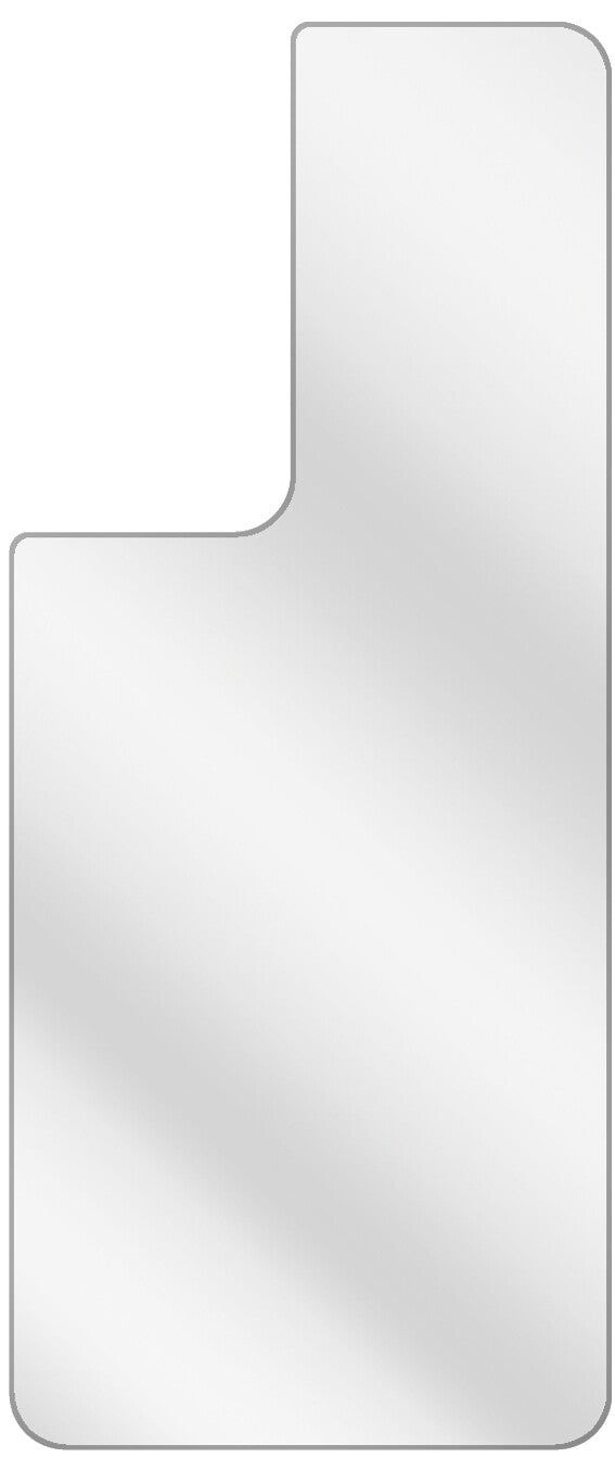 dipos Displayschutz für Xiaomi Redmi 10 Rückseite, transparente Oberfläche, geringe Dicke und perfekte Passform