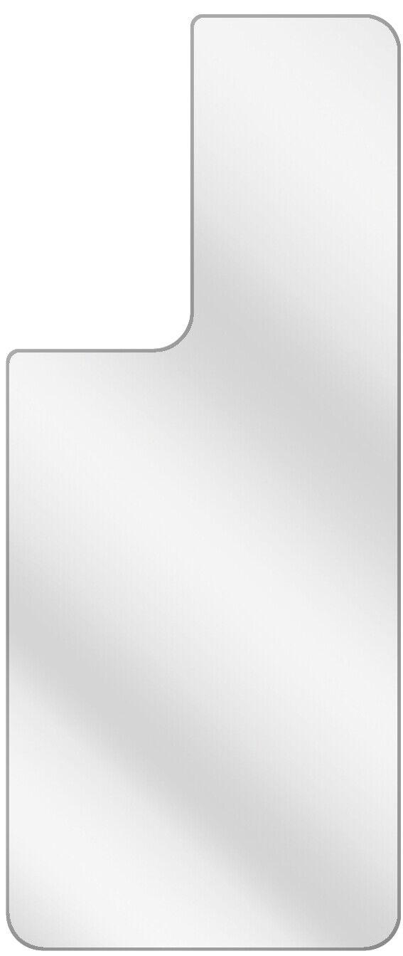 dipos Displayschutz für Xiaomi Redmi 10 Rückseite, transparente Oberfläche, geringe Dicke und perfekte Passform