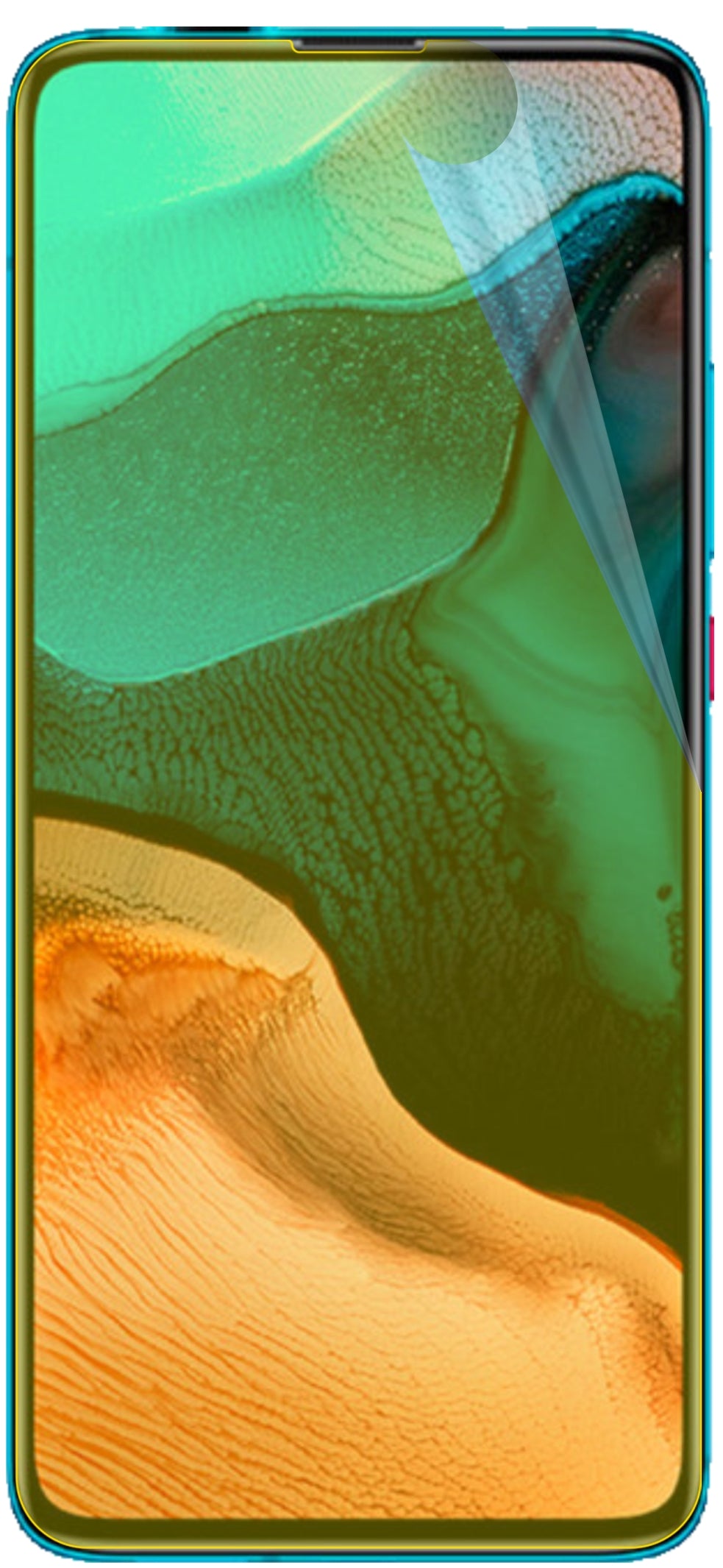 dipos Displayschutz für Xiaomi Redmi K30 Ultra, transparente Oberfläche, geringe Dicke und perfekte Passform