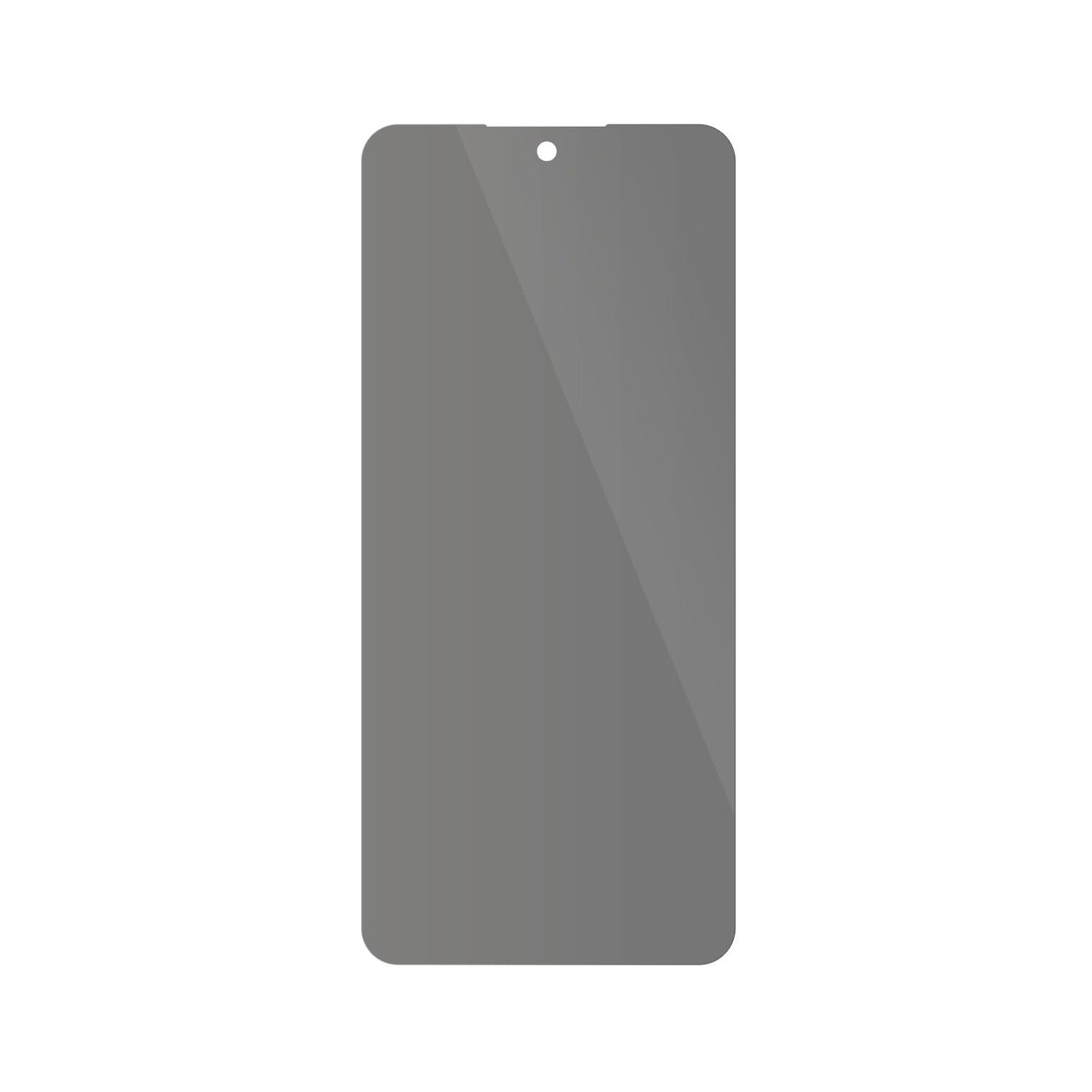 dipos Displayschutz für Xiaomi Redmi Note 12 5G, mit Blickschutzfilter und perfekter Passform auch für die Rundungen