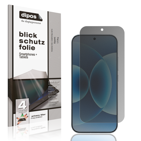 Blickschutzfolie für Xiaomi 17 Pro matt Schutzfolie Privacy
