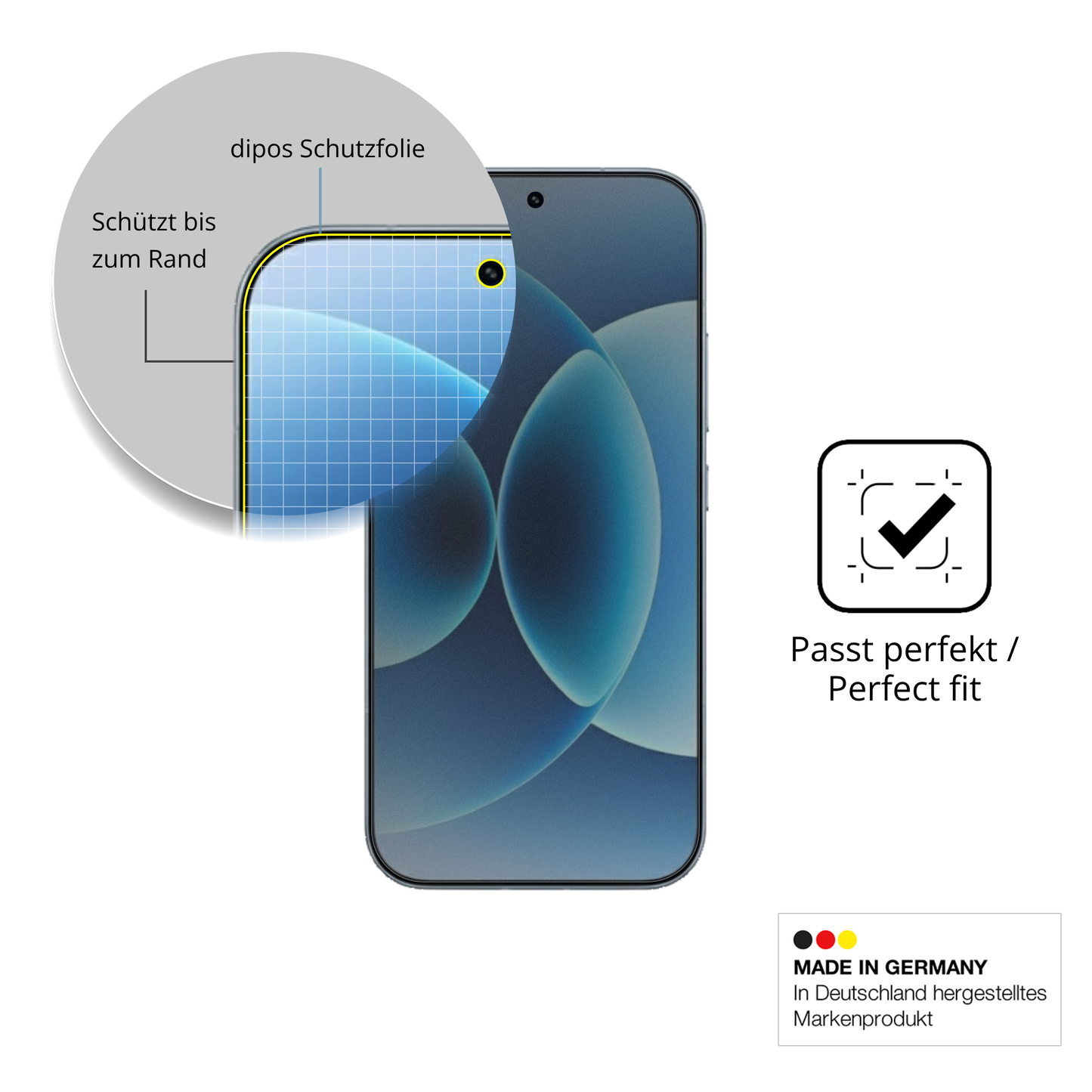 Blickschutzfolie für Xiaomi 17 Pro matt Schutzfolie Privacy