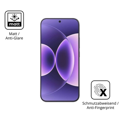 9H Hartbeschichtete, flexible Folie passend zugeschnitten für Xiaomi 17 Ultra