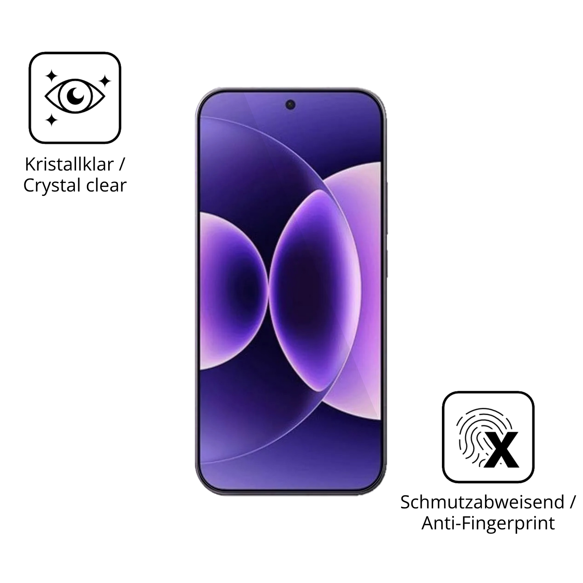 Flexible TPU-Folie passend zugeschnitten für Xiaomi 17 Ultra, vollständige Abdeckung
