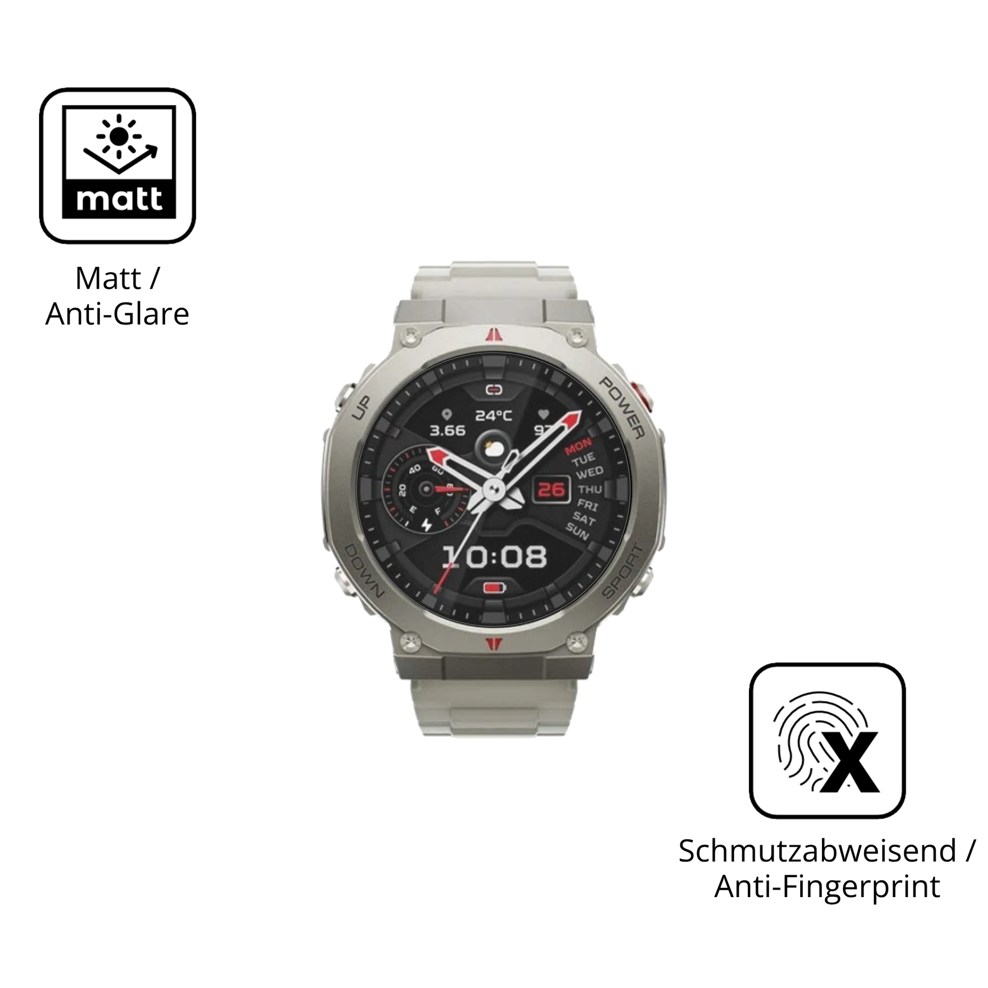 9H Hartbeschichtete, flexible Folie passend zugeschnitten für Xiaomi Black Shark GS3 Ultra