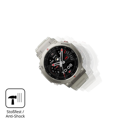 Schutz gegen Kratzer auf dem Xiaomi Black Shark GS3 Ultra Glas durch Schlüssel, Stöße gegen die Tischkante oder Stürze