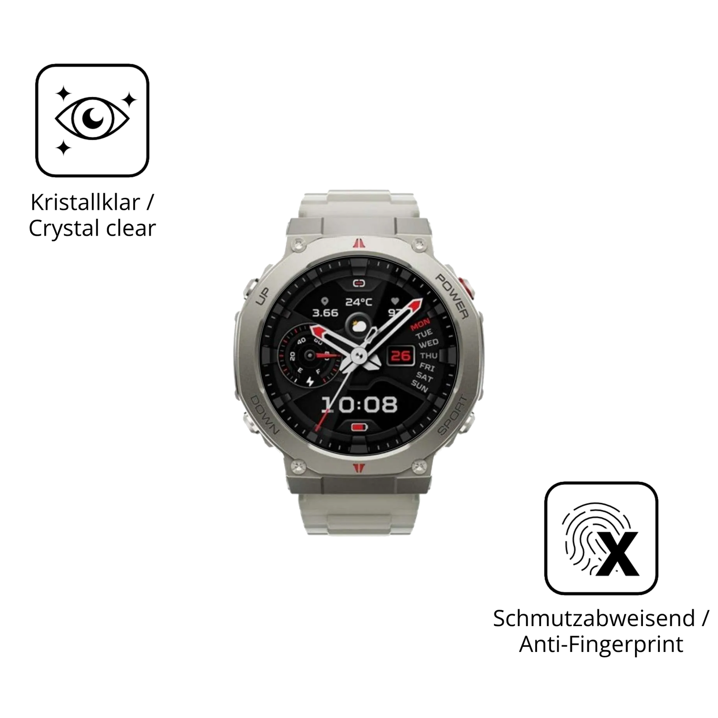 Flexible TPU-Folie passend zugeschnitten für Xiaomi Black Shark GS3 Ultra, vollständige Abdeckung