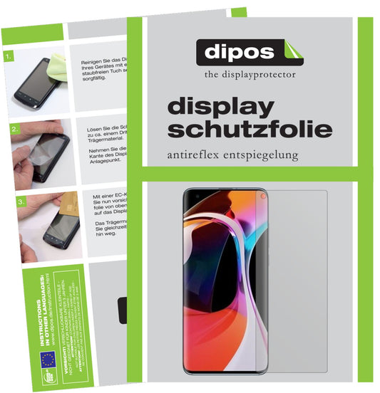 2x Screen Protector for Xiaomi Mi 10 Protection Anti Glare dipos