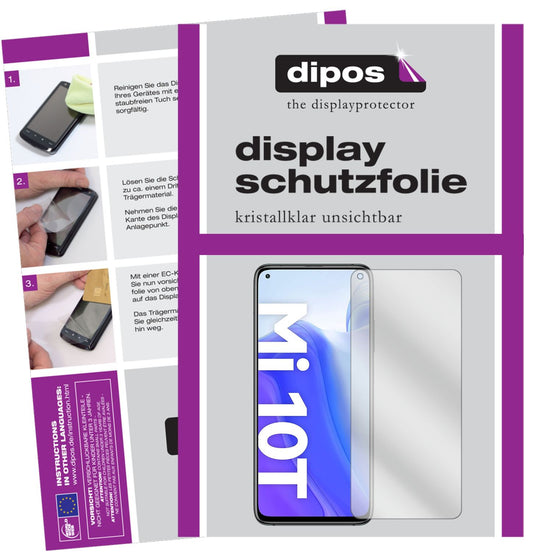 Screen Protector for Xiaomi Mi 10T Protection Crystal Clear dipos