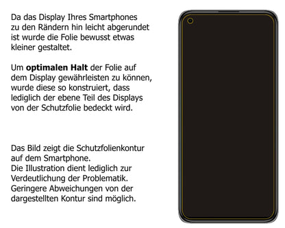 1x Schutzfolie matt für Xiaomi Mi 11 Lite 5G Display-Schutzfolie