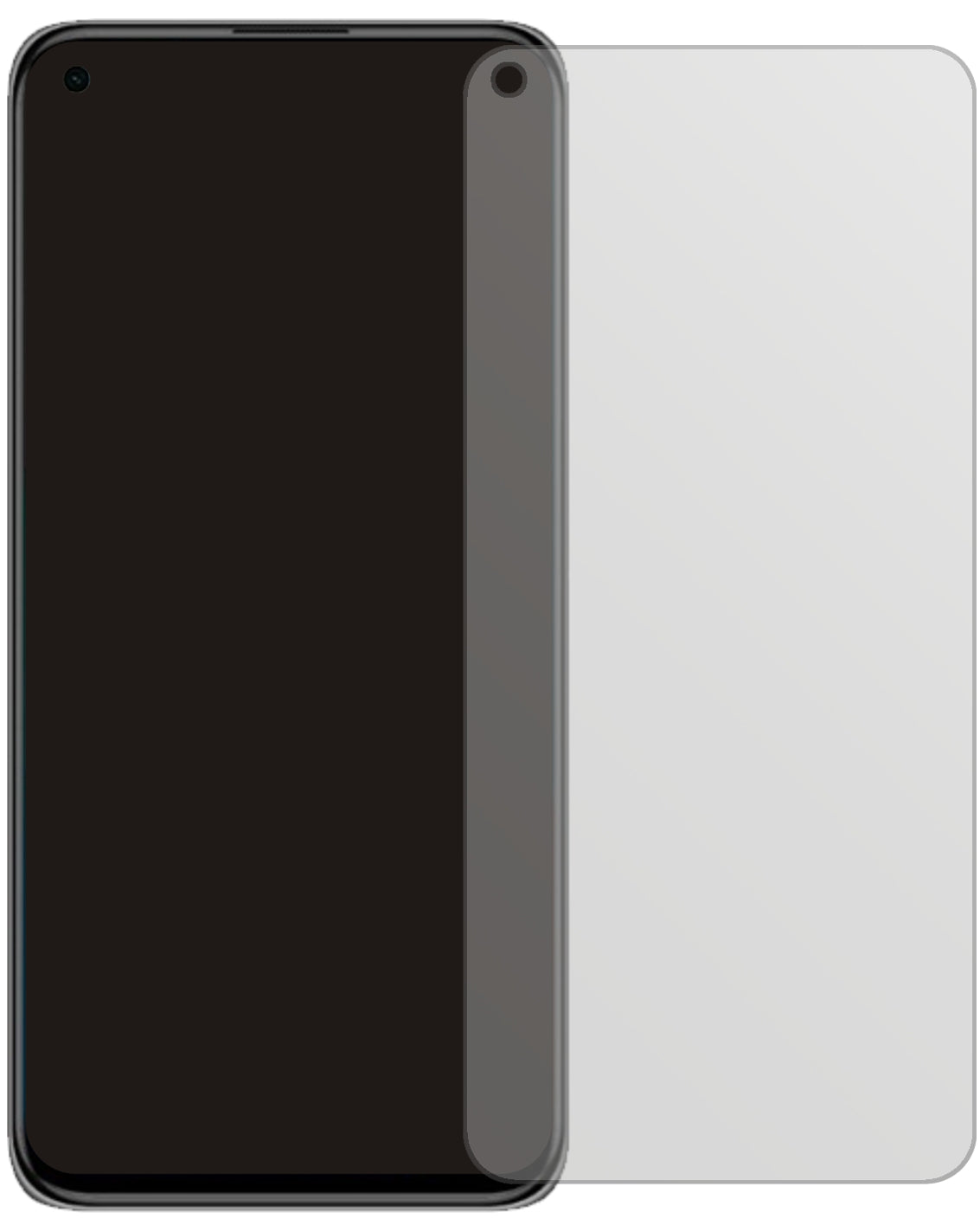 1x Schutzfolie matt für Xiaomi Mi 11 Lite 5G Display-Schutzfolie