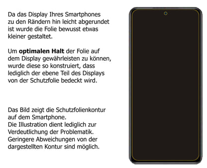 1x Schutzfolie klar für Xiaomi Mi 11X Pro Display-Schutzfolie