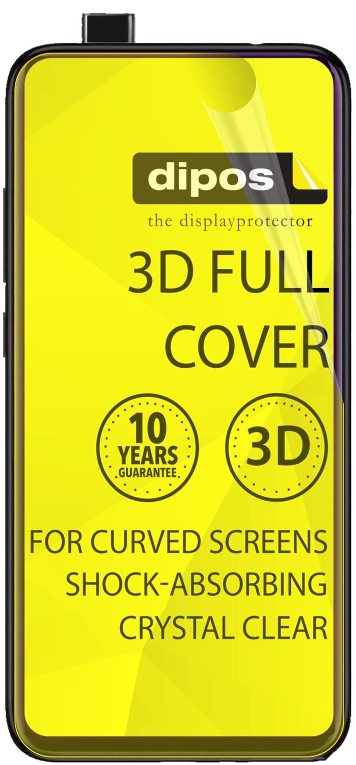2x Screen Protector for Xiaomi Mi 9T Pro Protective Film covers 100% dipos Flex