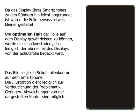 Dünne und klare Folie passend zugeschnitten für Xiaomi Mi MIX 4
