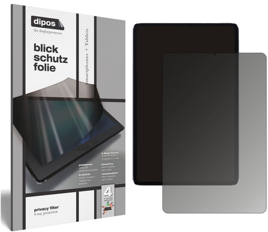 Blickschutzfolie von dipos passend für Xiaomi Mi Pad 5, präziser Zuschnitt und blasenfrei montiert