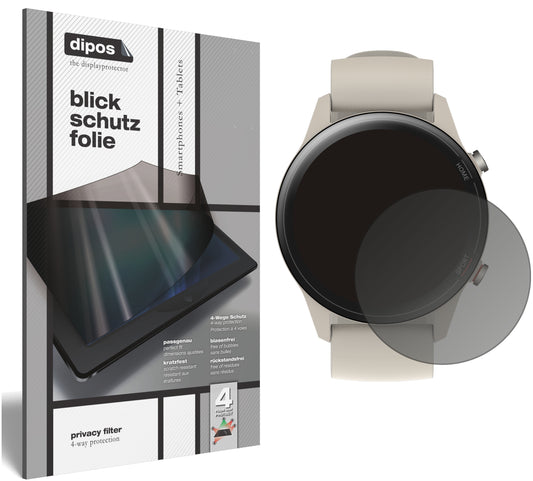 Blickschutzfolie für Xiaomi Mi Watch matt Schutzfolie Privacy