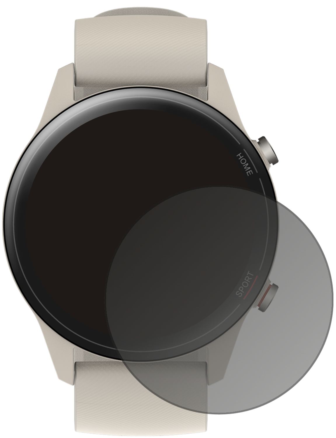 Screen Protector for Xiaomi Mi Watch Privacy Filter 4-Way Protection dipos