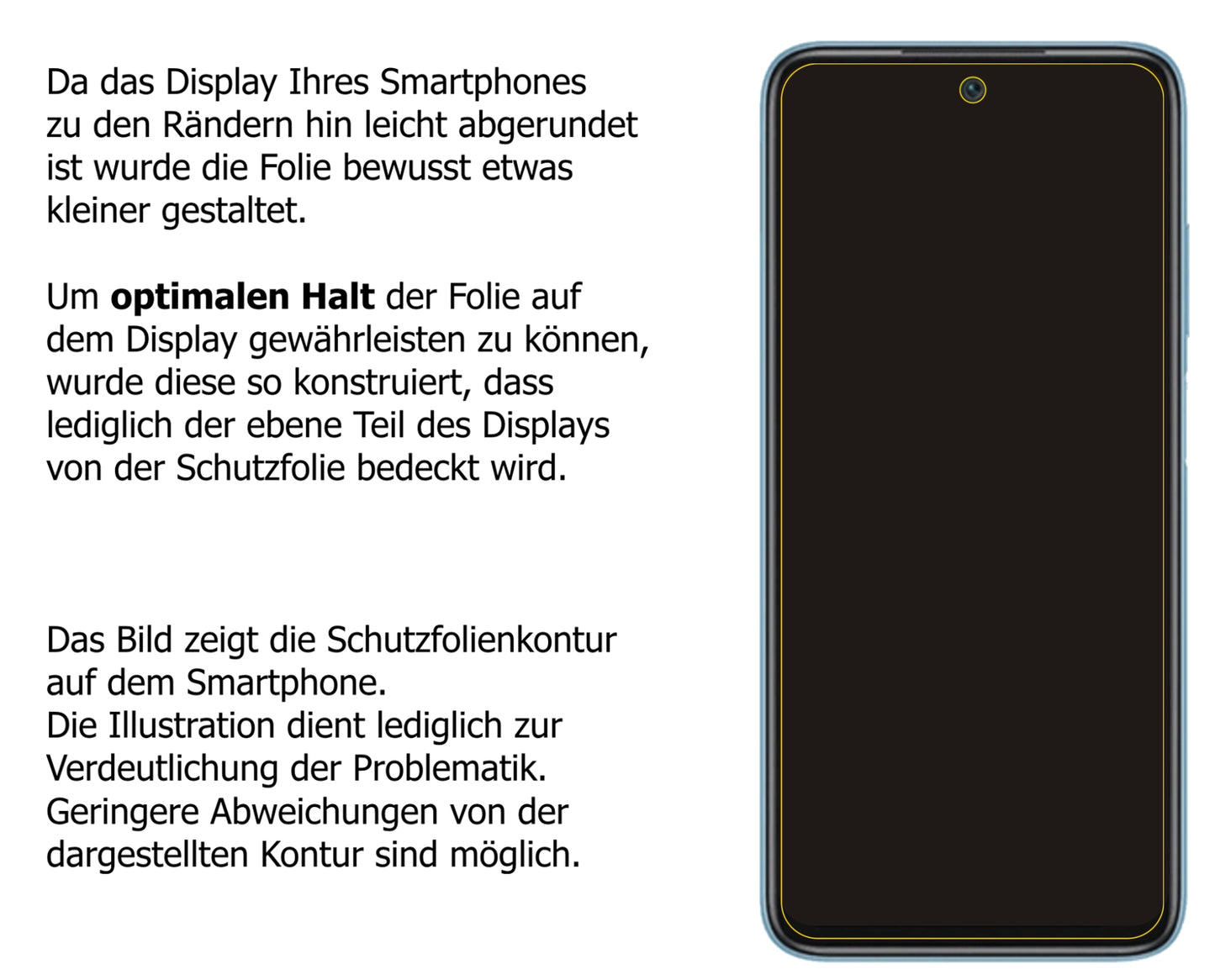 1x 9H Schutzfolie für Xiaomi Redmi 10 Panzerfolie