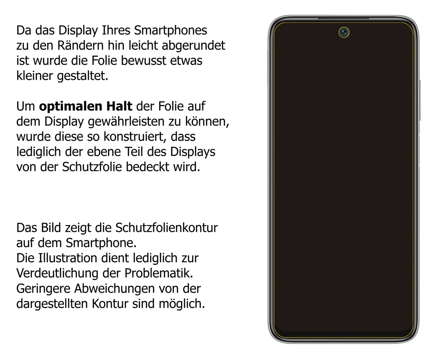 dipos Displayschutz für Xiaomi Redmi 10 Prime, mattierte Oberfläche, robuste Festigkeit und perfekte Passform