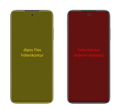 3x Screen Protector for Xiaomi Redmi 10 Prime Protective Film covers 100% dipos