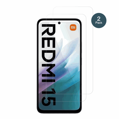 2x 9H Schutzfolie für Xiaomi Redmi 15 4G Panzerfolie