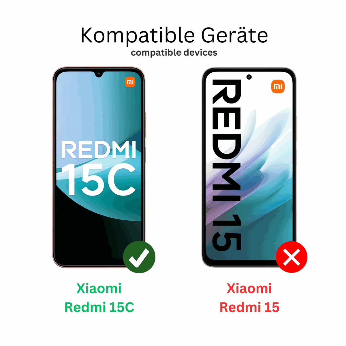Screen Protector for Xiaomi Redmi 15C Privacy Filter 4-Way Protection dipos