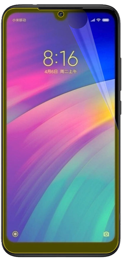 3x Screen Protector for Xiaomi Redmi 7 Protective Film covers 100% dipos Flex